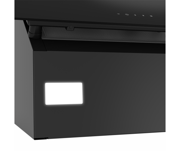 Touch control bediening van de Beko afzuigkap