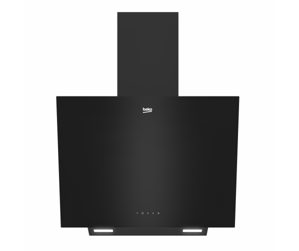 Beko BHCA66641BBBHS wandafzuigkap zwart 60 cm met touchbediening