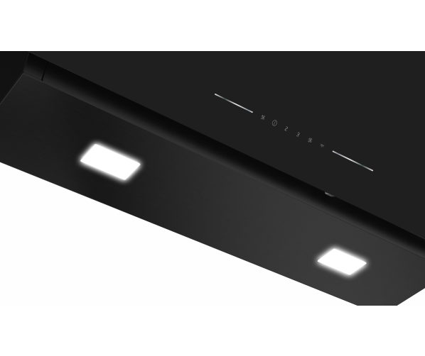 LED-verlichting op BHCA96641BBBHS afzuigkap