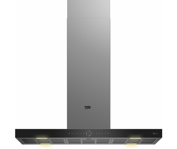 Wandafzuigkap Beko BHCI98841BBHSI met energieklasse A+