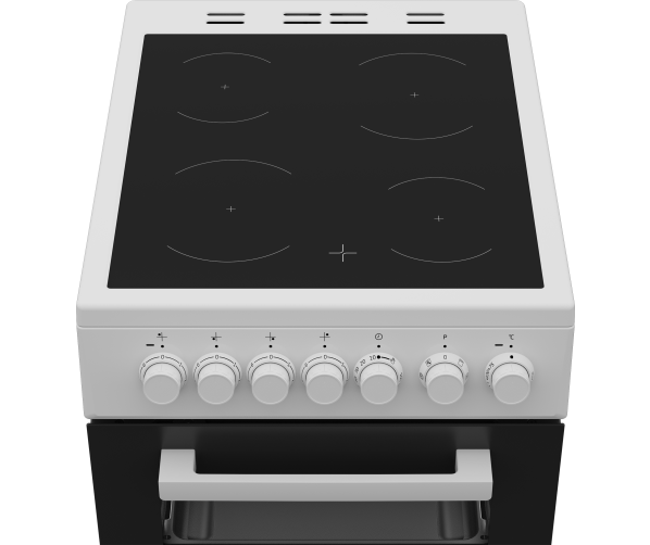 Beko FSM57100GW vrijstaand fornuis - wit