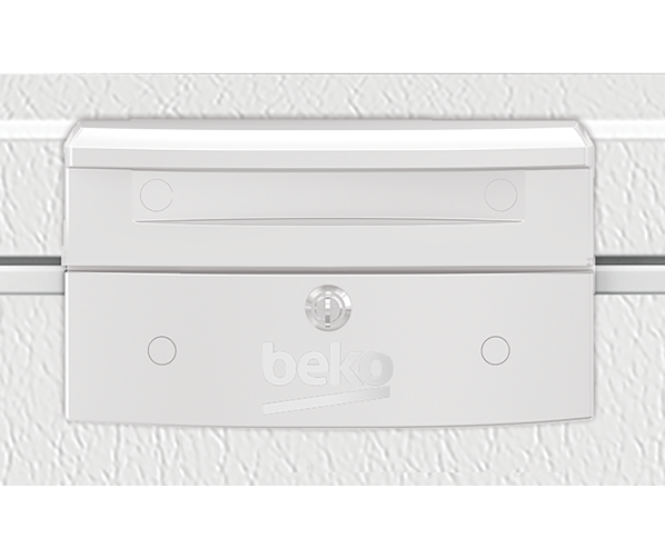 Beko HSM14540 vrijstaand vrieskist - wit