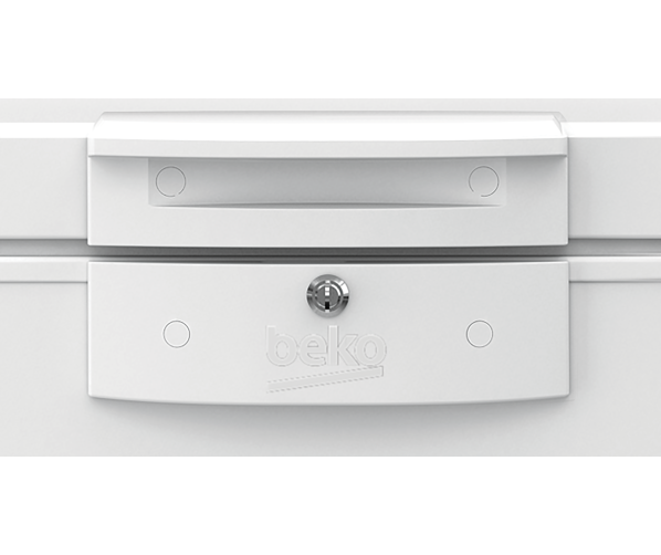 Beko HSM46740 vrijstaand vrieskist - wit