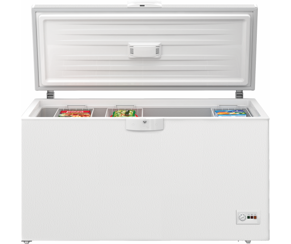 Beko HSM46740 vrijstaand vrieskist - wit