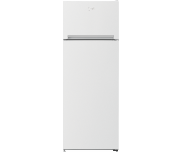 Beko RDSA240K45W2 vrijstaande koel-vriescombinatie in witte uitvoering – vooraanzicht