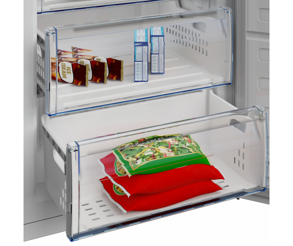 Beko RFSA240M43WN vrijstaand vrieskast - wit