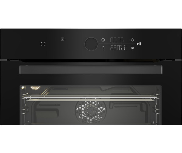 Beko BBCM17400B inbouw oven met Steamfinish - nis 45 cm - zwart