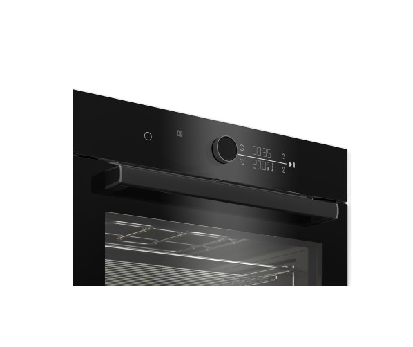 Beko BBCM17400B inbouw oven met Steamfinish - nis 45 cm - zwart
