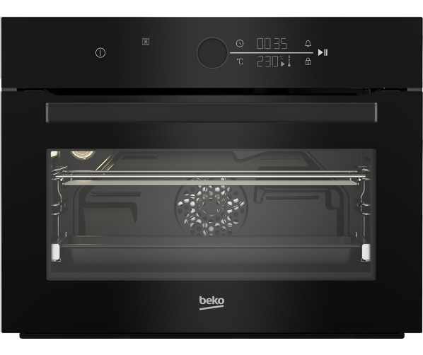 Beko BBCM17400B inbouw oven met Steamfinish - nis 45 cm - zwart