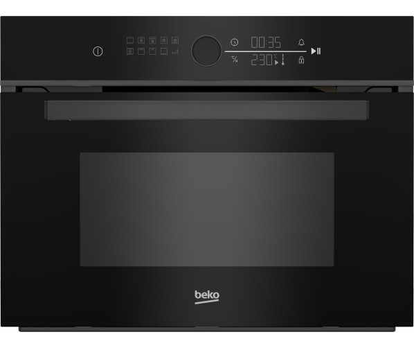 Beko BBCW13400DX inbouw oven met magnetron - zwart