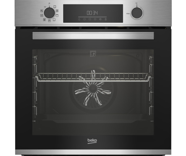 Beko BBIE12300XMP inbouw oven - roestvrijstaal
