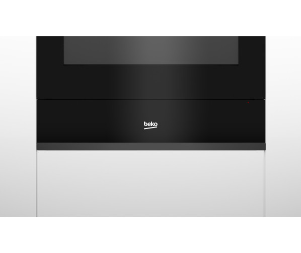 Beko BDRW 11400 FDX inbouw warmhoudlade - dark steel