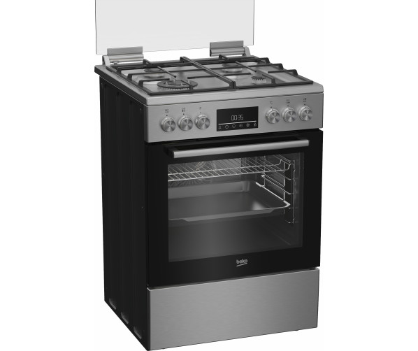Beko FBE6133XS NL vrijstaand fornuis - roestvrijstaal