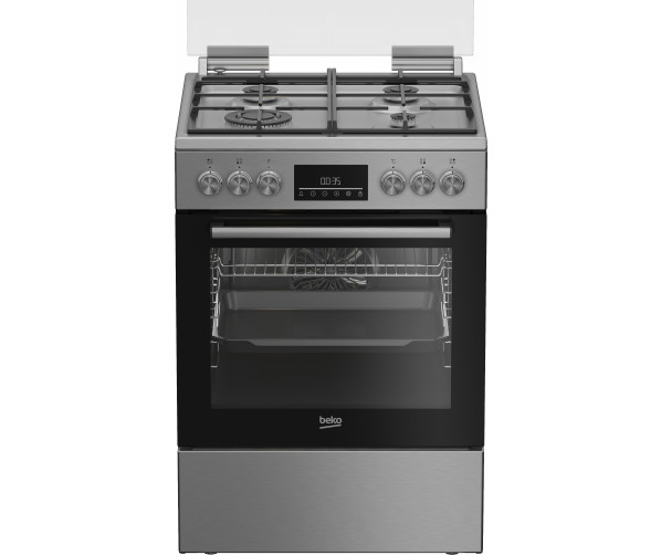 Beko FBE6133XS NL vrijstaand fornuis - roestvrijstaal