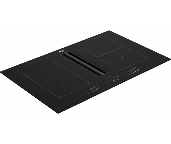 Beko HIXI 84700 UF inbouw inductie kookplaat met afzuiging
