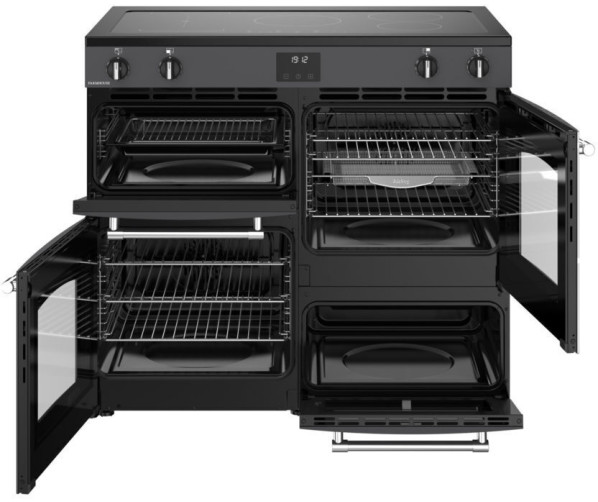 Belling FARMHOUSE 100Ei ANT met drie afzonderlijke ovens voor optimaal kookgemak