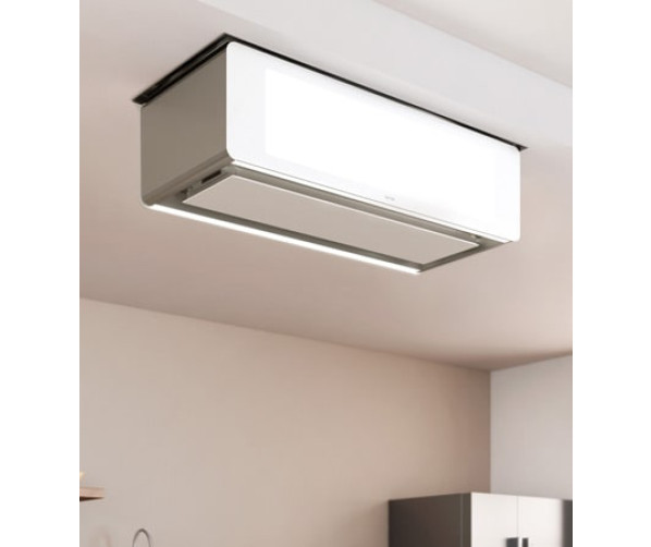 Berbel BIH 115 SKC eiland afzuigkap - zilver metallic