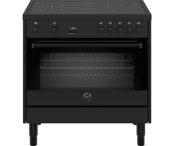 Bertazzoni MPL95I1ETNV inductie fornuis 90 cm breed in roestvrijstaal