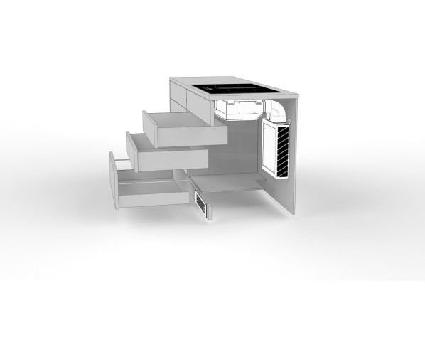 Blaufilter P900 rechthoekige plint plasmafilter