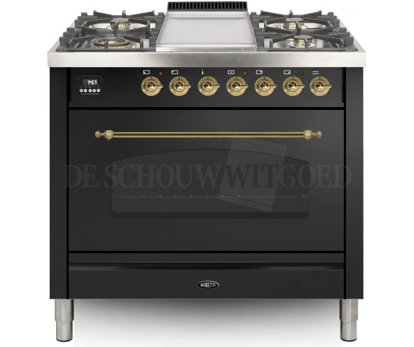Boretti VFPN93ANG fornuis gasoven antraciet