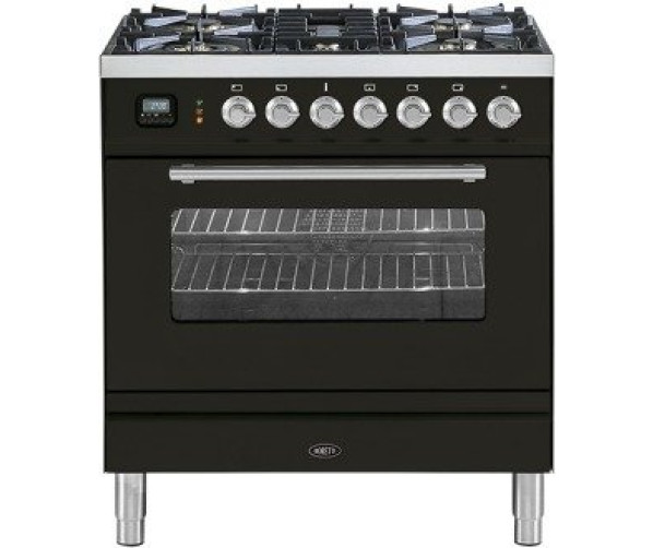 Boretti VP83ANG fornuis gasoven antraciet