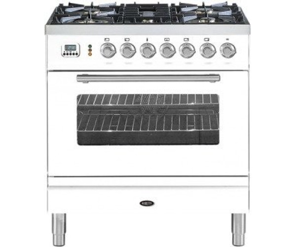Boretti VP83WTG fornuis gasoven wit