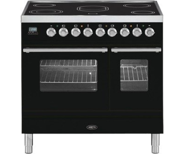 Boretti VPI94ZW fornuis inductie zwart