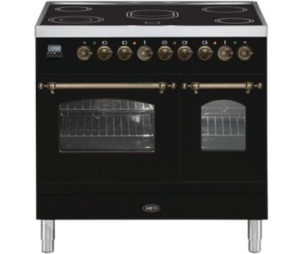 Boretti VPNIO94ZW fornuis inductie zwart