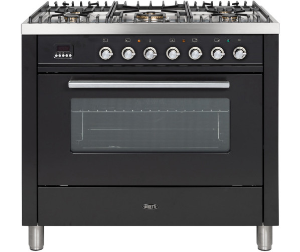 Boretti VT95ANBP fornuis antraciet