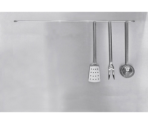 AWL90 - BORETTI achterwand met lepelstang - 90 breed