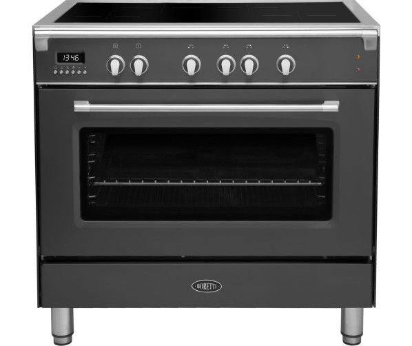 Boretti CFBI901AN2 inductie fornuis antraciet