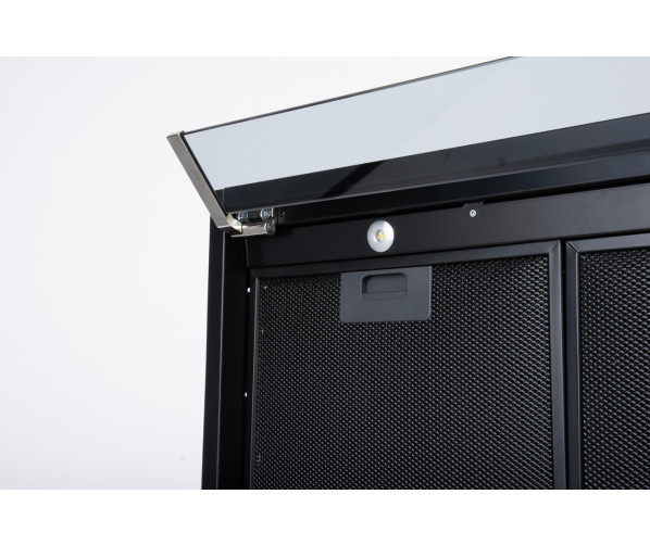 Boretti DISCRETO90 inbouw afzuigkap - zwart