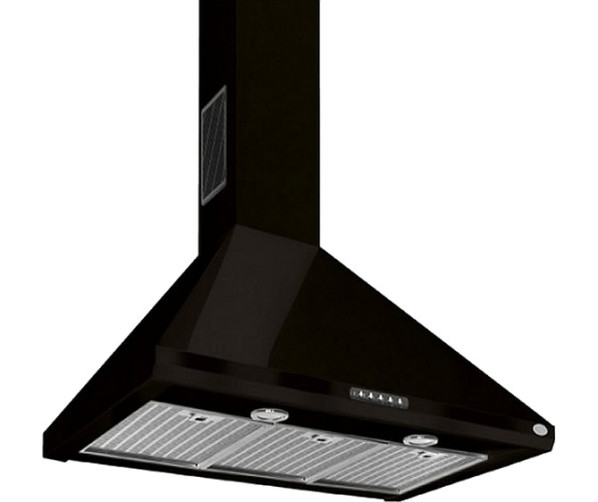 Boretti K760ZW wand afzuigkap zwart