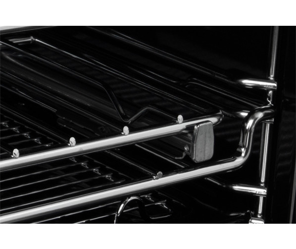Boretti MFBG902IX/2 fornuis met dubbele oven - rvs - Milano