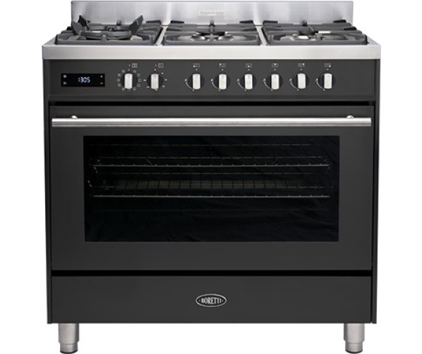 Boretti ML9016GSAN gas fornuis - antraciet