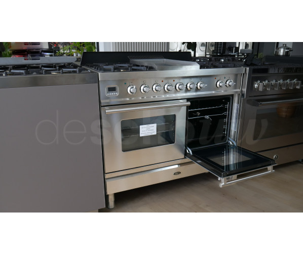 Boretti VFP104IX fornuis roestvrijstaal