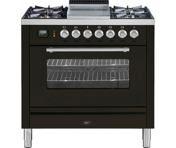 Boretti VFP93ANDF antraciet fornuis