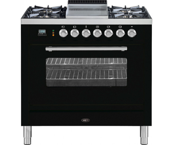 Boretti VFP93ZWDF zwart fornuis