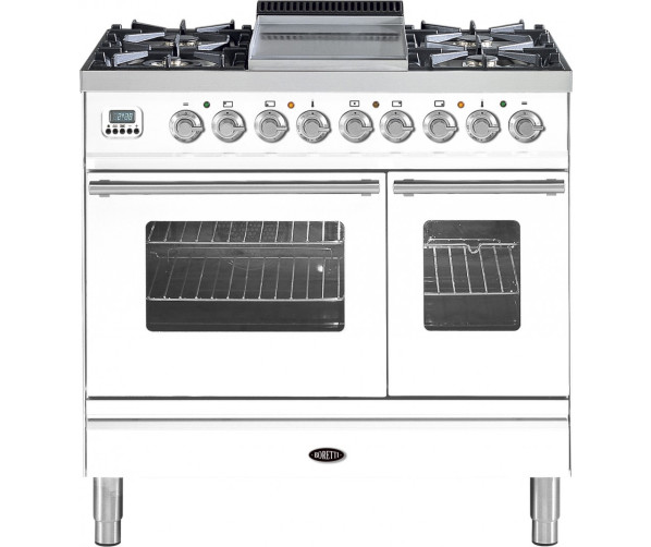 Boretti VFP94WIT fornuis wit