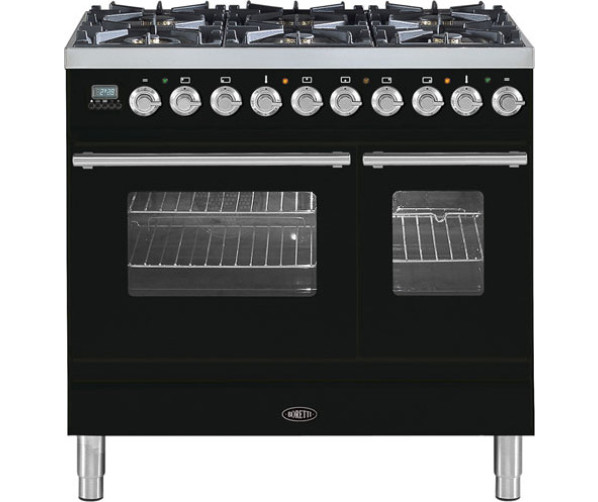 Boretti VP946ZW fornuis zwart