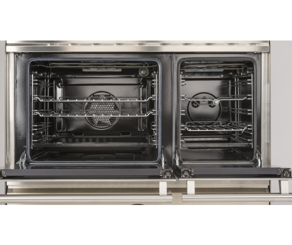 De beide ovens van de Boretti VT946IX kunnen apart of tegelijkertijd gebruikt worden