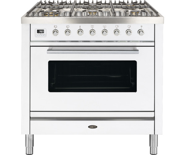 Boretti VT96WT fornuis wit