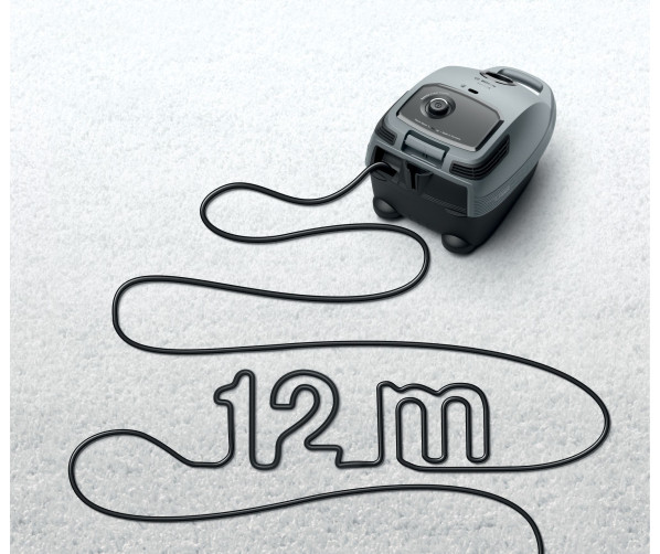 Bosch BGL6X3001 stofzuiger met zak - grijs - Serie 6