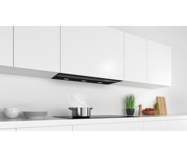Bosch DBB97AM60 inbouw afzuigkap - blokdesign - zwart