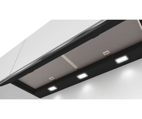 Bosch DBB97AM60 inbouw afzuigkap - blokdesign - zwart