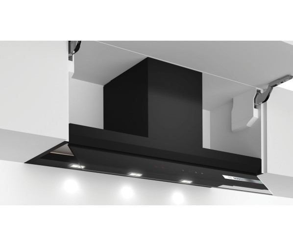 Bosch DBB97AM60 inbouw afzuigkap - blokdesign - zwart