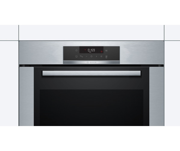 Bosch HBA372BS0 inbouw oven met pyrolyse - roestvrijstaal