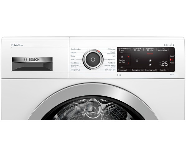 BOSCH droger warmtepomp WTXH8M00NL