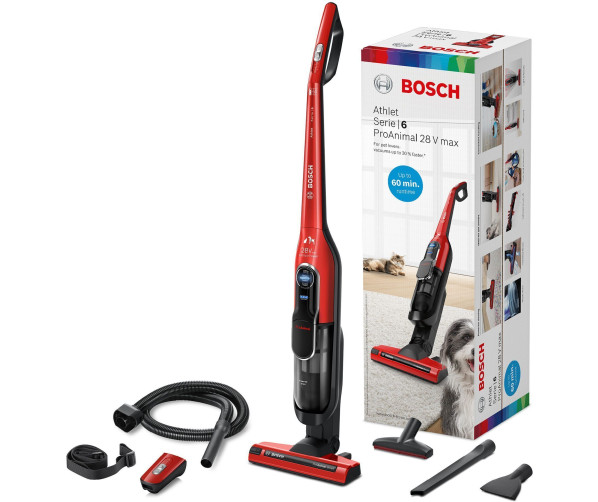 Bosch BCH86PET1 stofzuiger - Rood