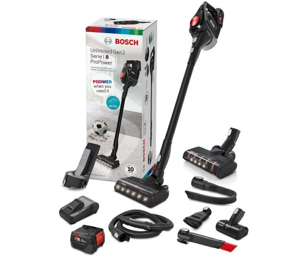 Bosch BCS8225POW stofzuiger - Zwart